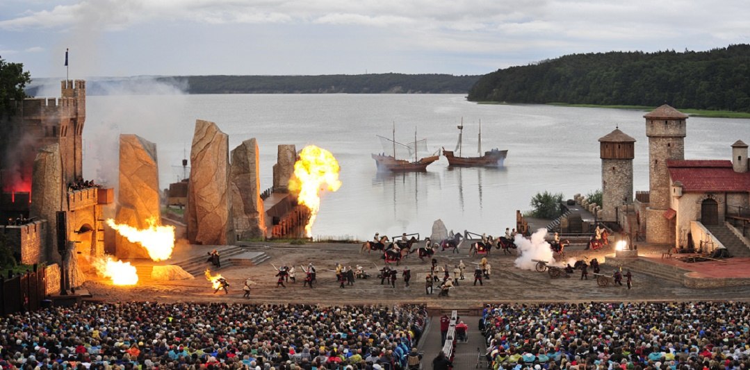 Naturbühne Ralswiek in Action, © Störtebeker Festspiele Rügen