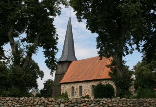 Außenansicht der Kirche, © Sabrina Wittkopf-Schade