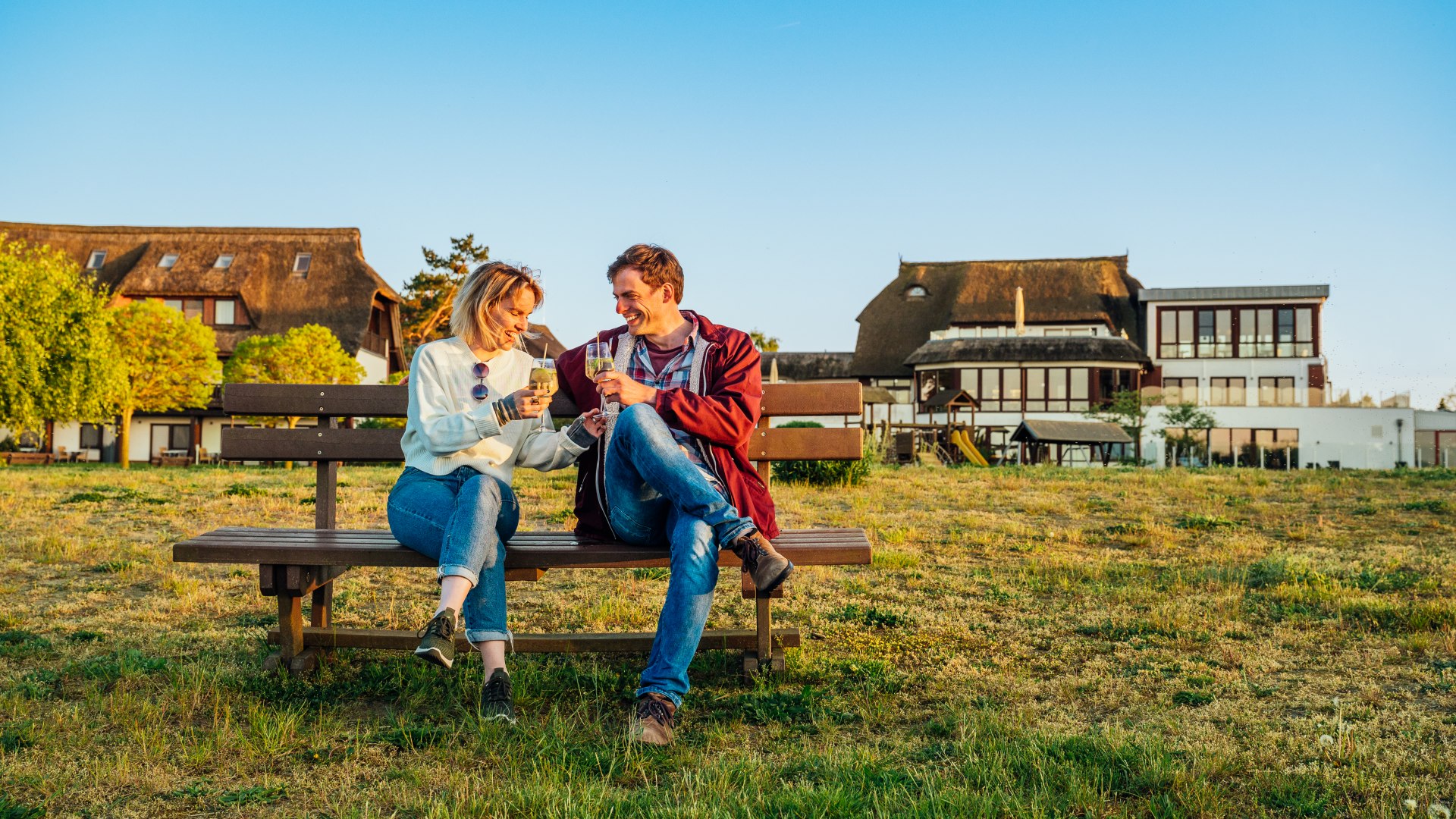 in Ueckermünde endet die Tagesetappe., © TMV/Tiemann