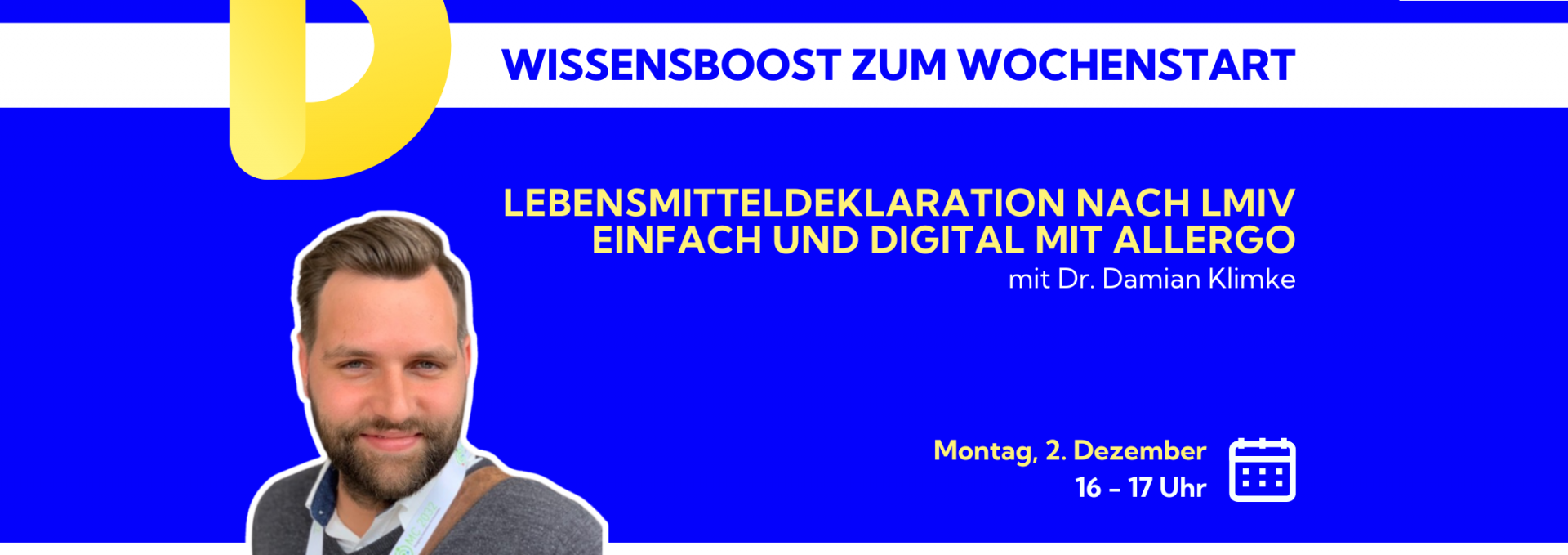 Vitamin D(igital): Lebensmitteldeklaration nach LMIV einfach und digital mit Allergo, © DIZ Rostock