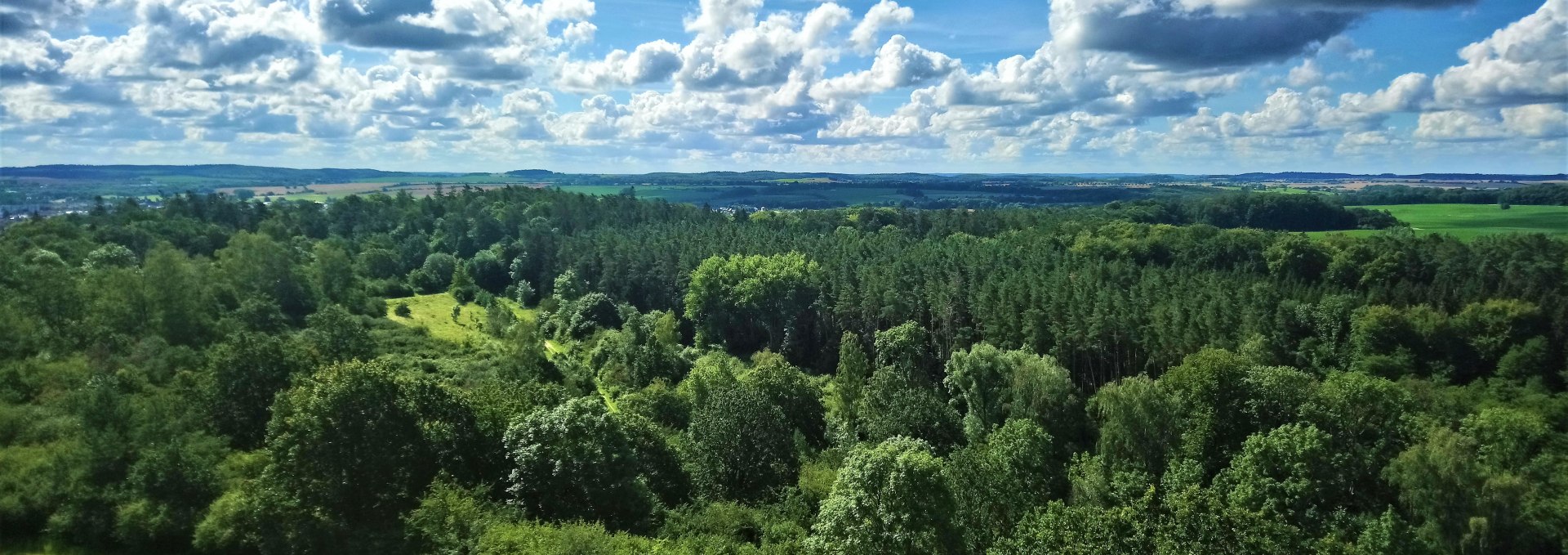 Landschaftsblick vom Ehrenmal, © Jana Koch