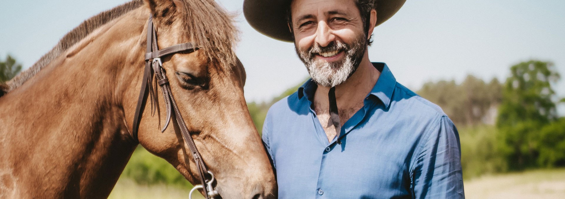 Amancio Mendiondo von der Cavalan Ranch, © Cavalan