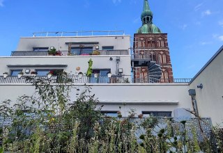 Dachterrasse im Quartier 17, © Barbara Hesse