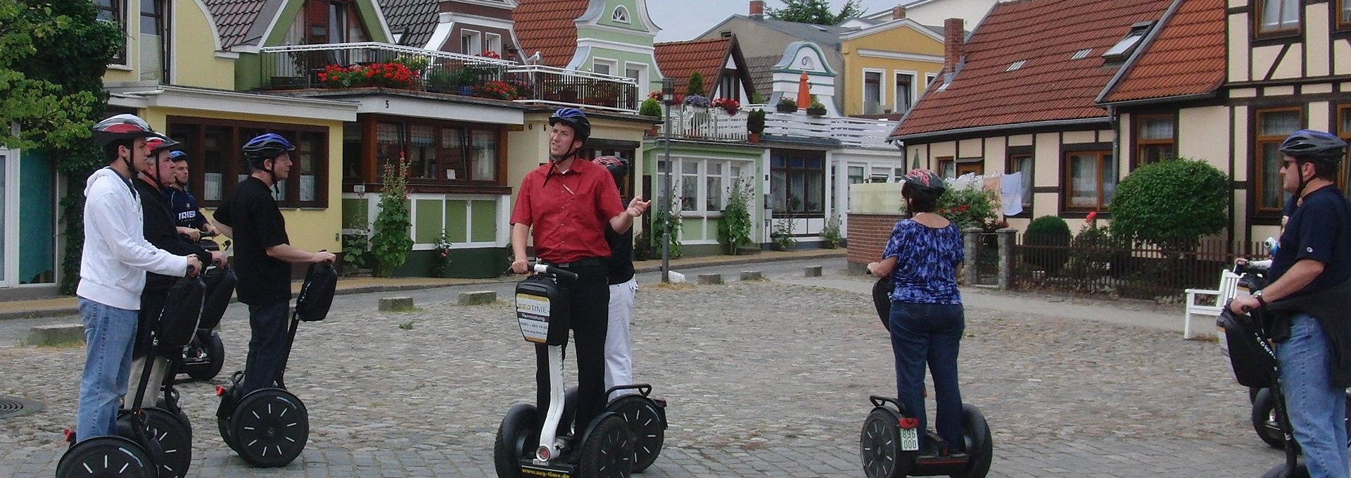 kurze Geschichtsausflüge während der Segway Tour, © SegTime