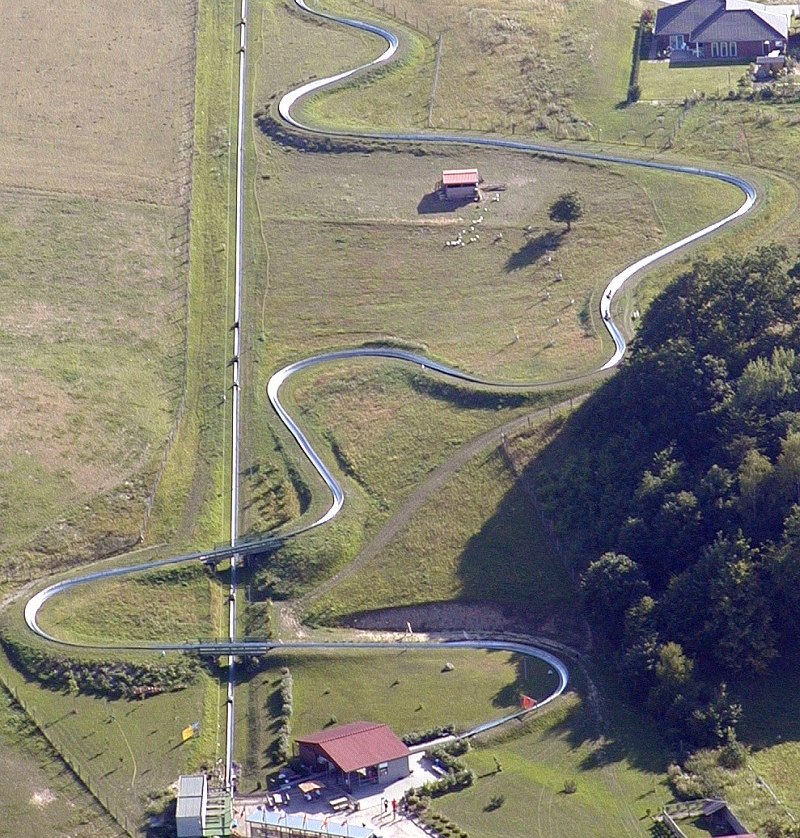 Sommerrodelbahn Burg Stargard