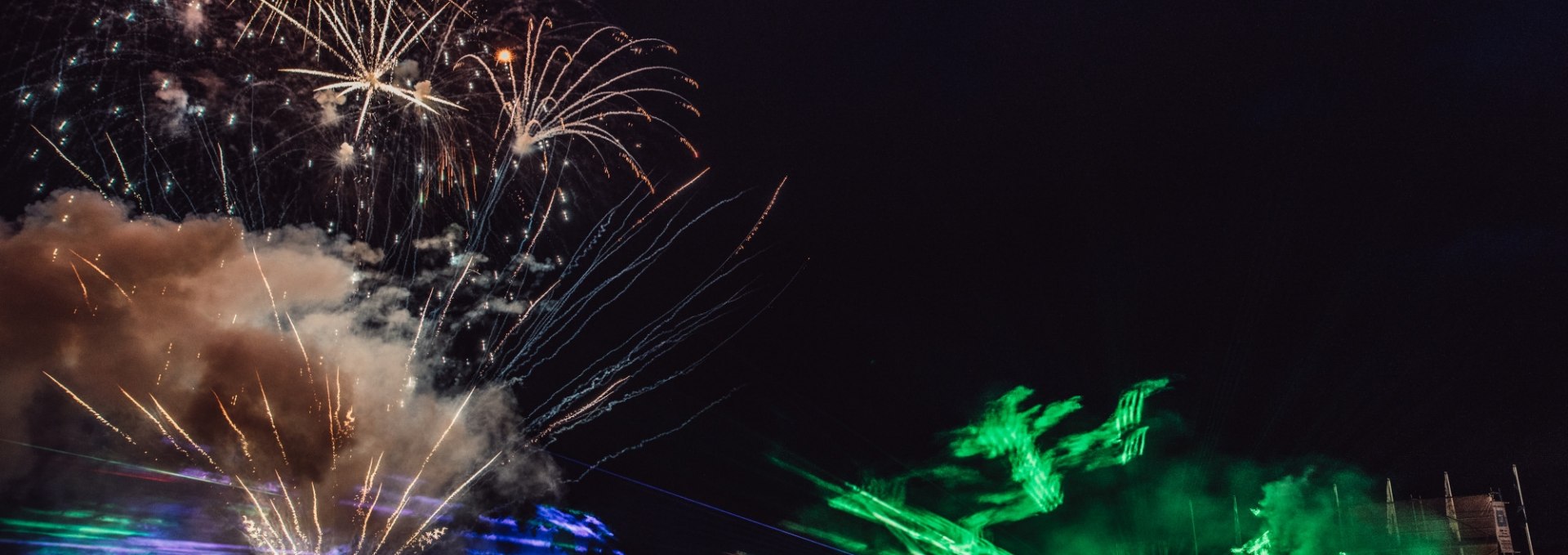 Feuerwerk über der Binzer Seebrücke, © Binzer Bucht Tourismus