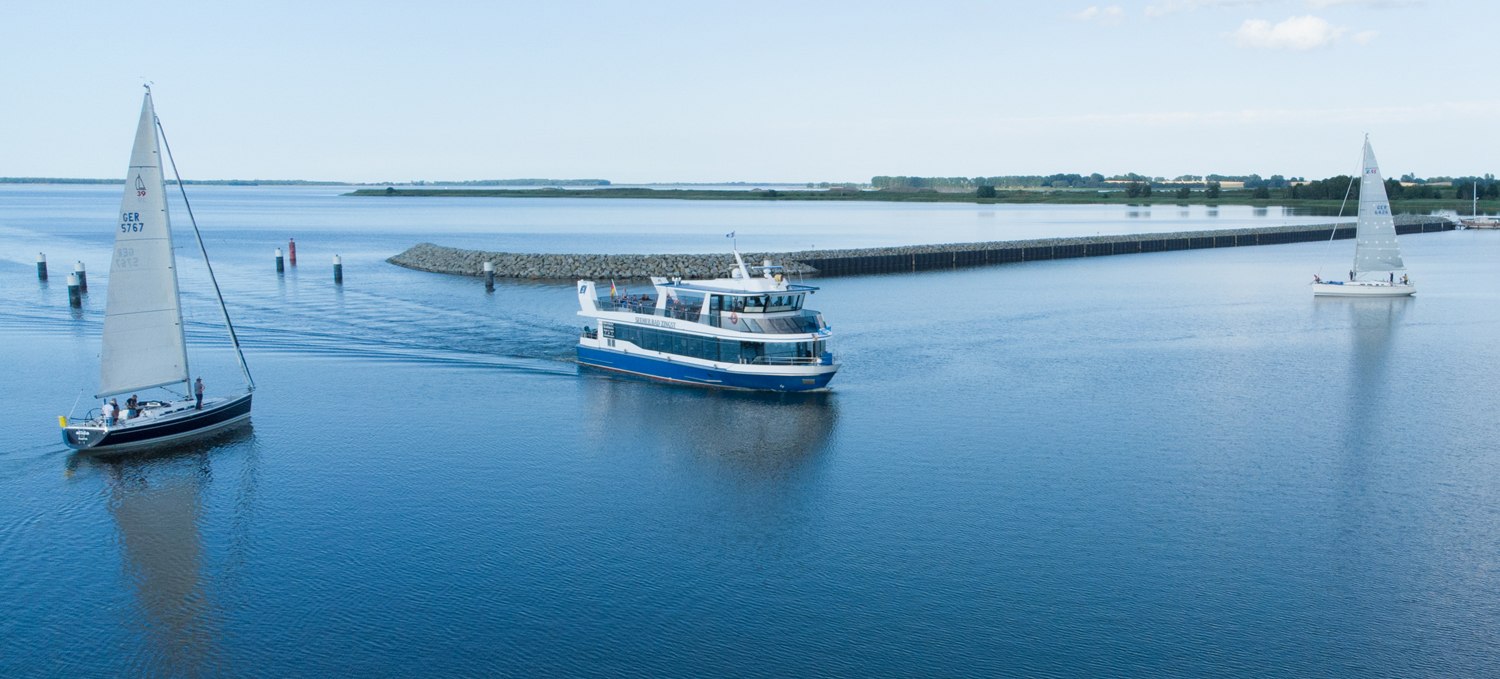 Reederei Poschke im Barther Hafen, © Arndt Gläser Stadt Barth