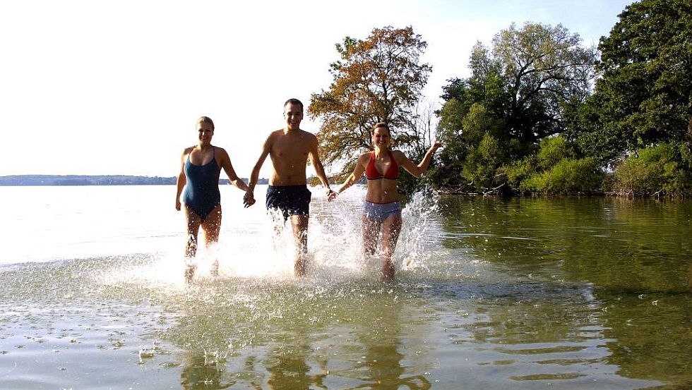 Spaß im Wasser, © Ferienpark Retgendorf