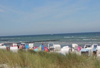 Blick zum Strand, © Kurverwaltung Insel Poel