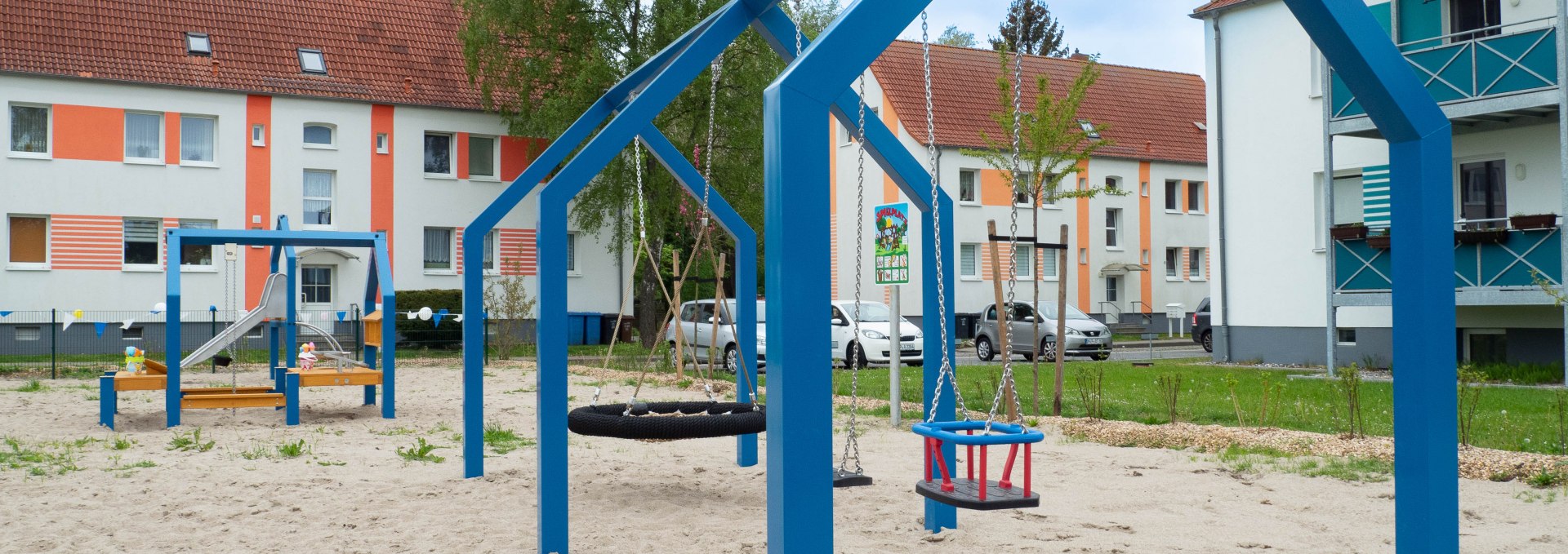 Spielplatz Kenzerlandweg, © Stadt Barth