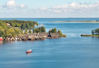 Blick auf die Müritz vom Kirchturm in Röbel/Müritz, © Christin Drühl