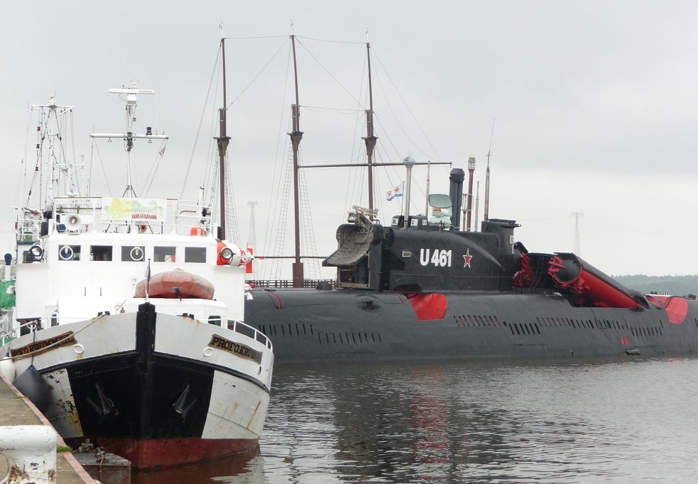 U-Boot im Hafen Peenemünde, © Sabrina Wittkopf-Schade