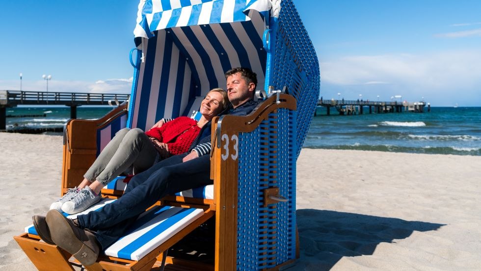 Die Sonne im Strandkorb geniessen, © VMO, Alexander Rudolph