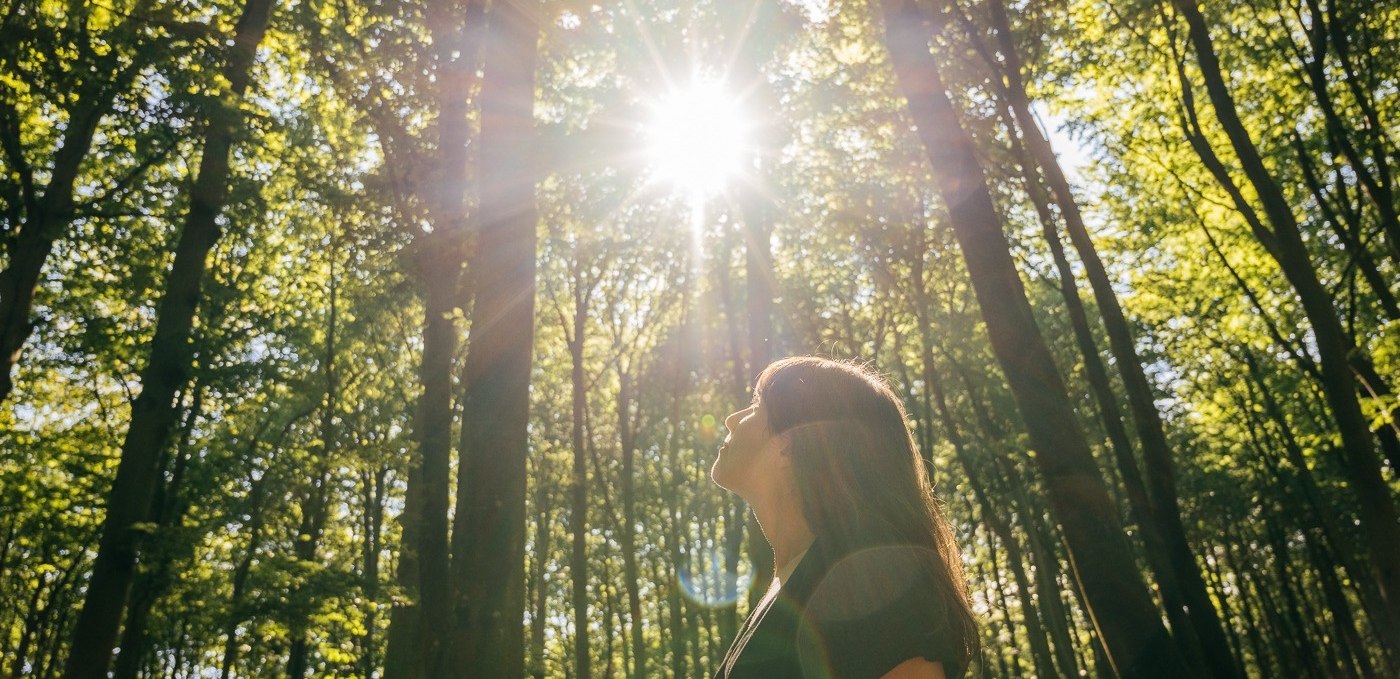 Waldbaden: Shinrin Yoku, © Binzer Bucht Tourismus | Christian Thiele