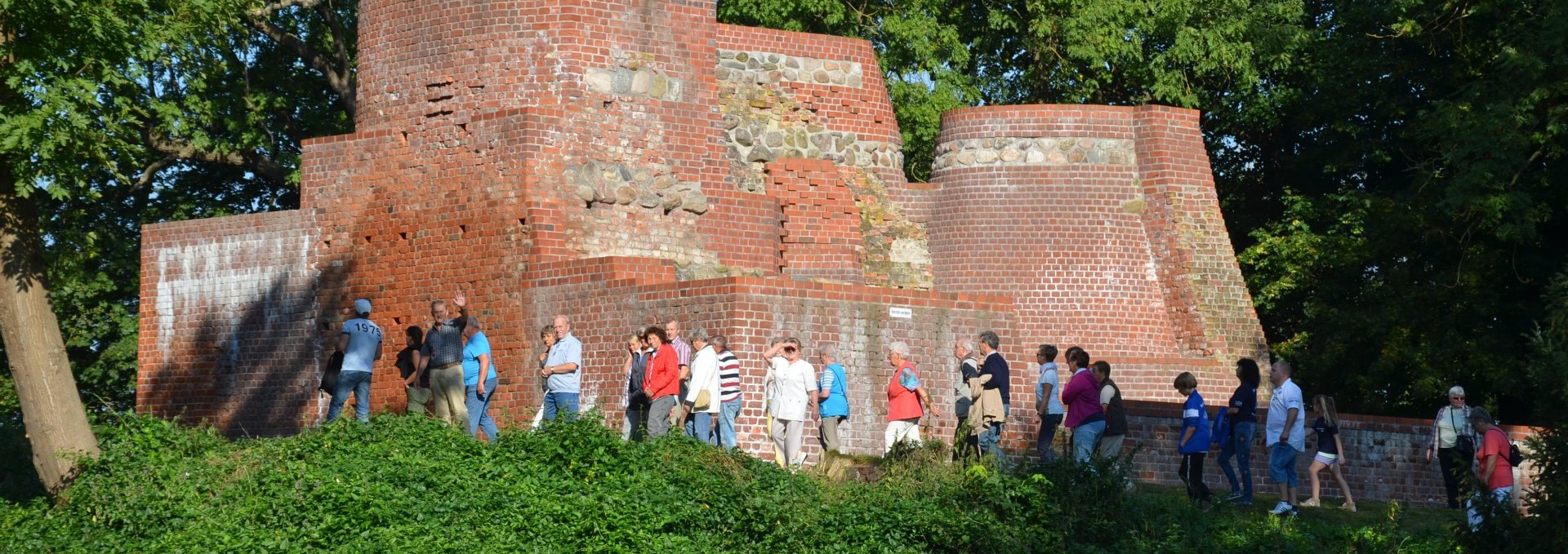 Gesicherte Burgruine "Haus Demmin", © Hansestadt Demmin