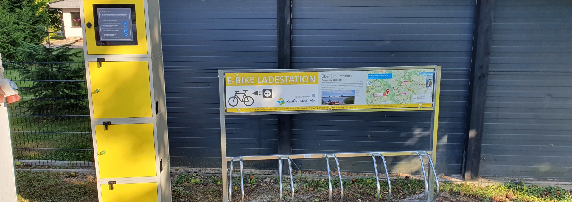 e-bike-ladestation-breesen, © Amt Recknitz-Trebeltal