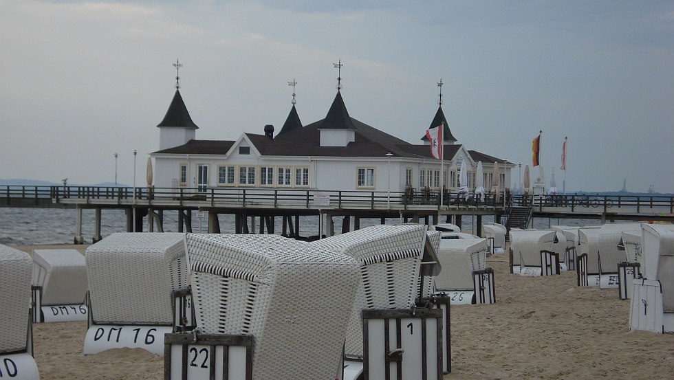 Die Seebrücke Ahlbeck ist in ihrem ursprünglichen Zustand erhalten geblieben, © TMV/Fischer