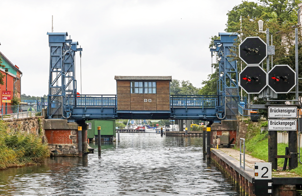 Die Hubbrücke in Plau am See, © TMV / Gohlke