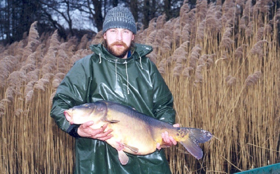 Jens Berkholz mit frischem Fang, © Fischerei Bergholz