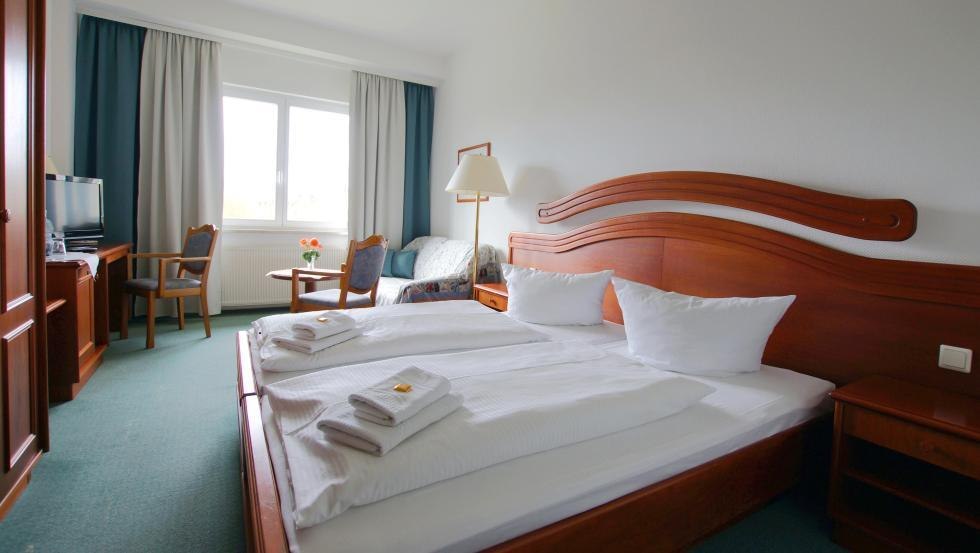 Hotel Dreiwasser Sternberg Doppelzimmer, © Hotel Dreiwasser