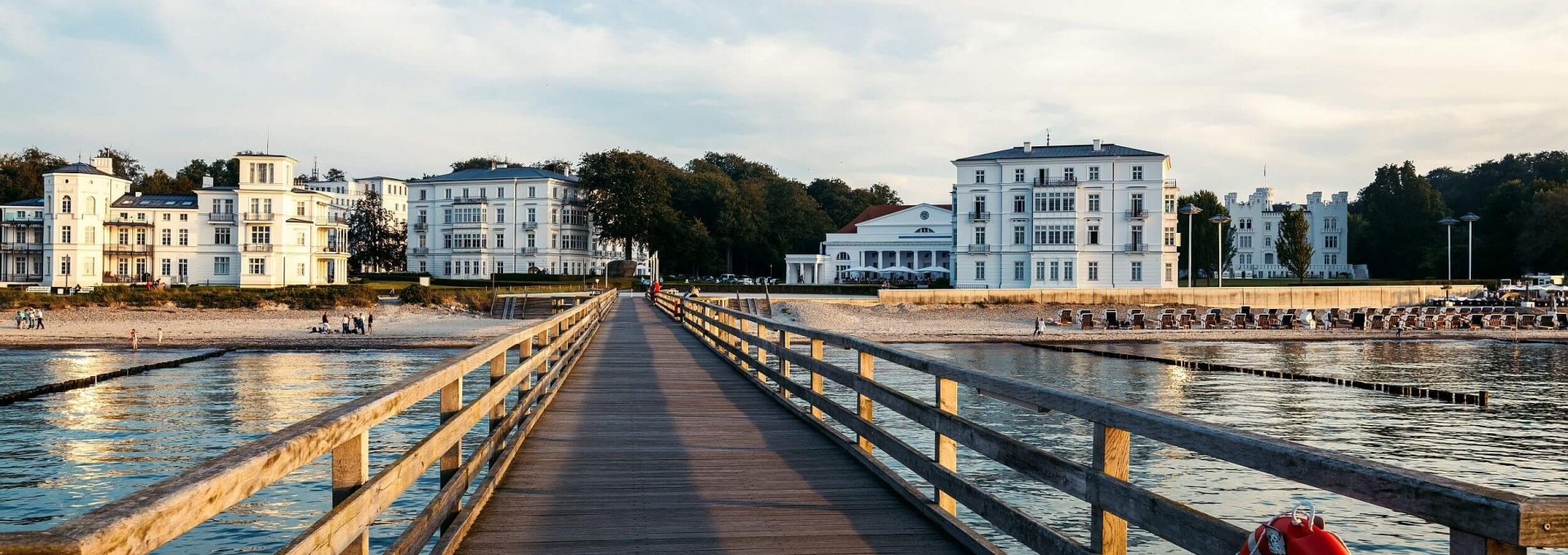 Seebrücke im Seeheilbad Heiligendamm, © TMV/Tiemann