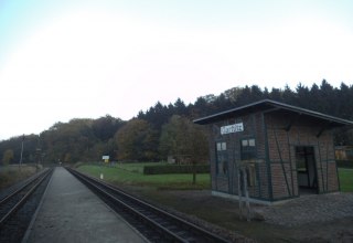 Haltepunkt des Rasenden Roland in Garftitz, © Tourismuszentrale Rügen