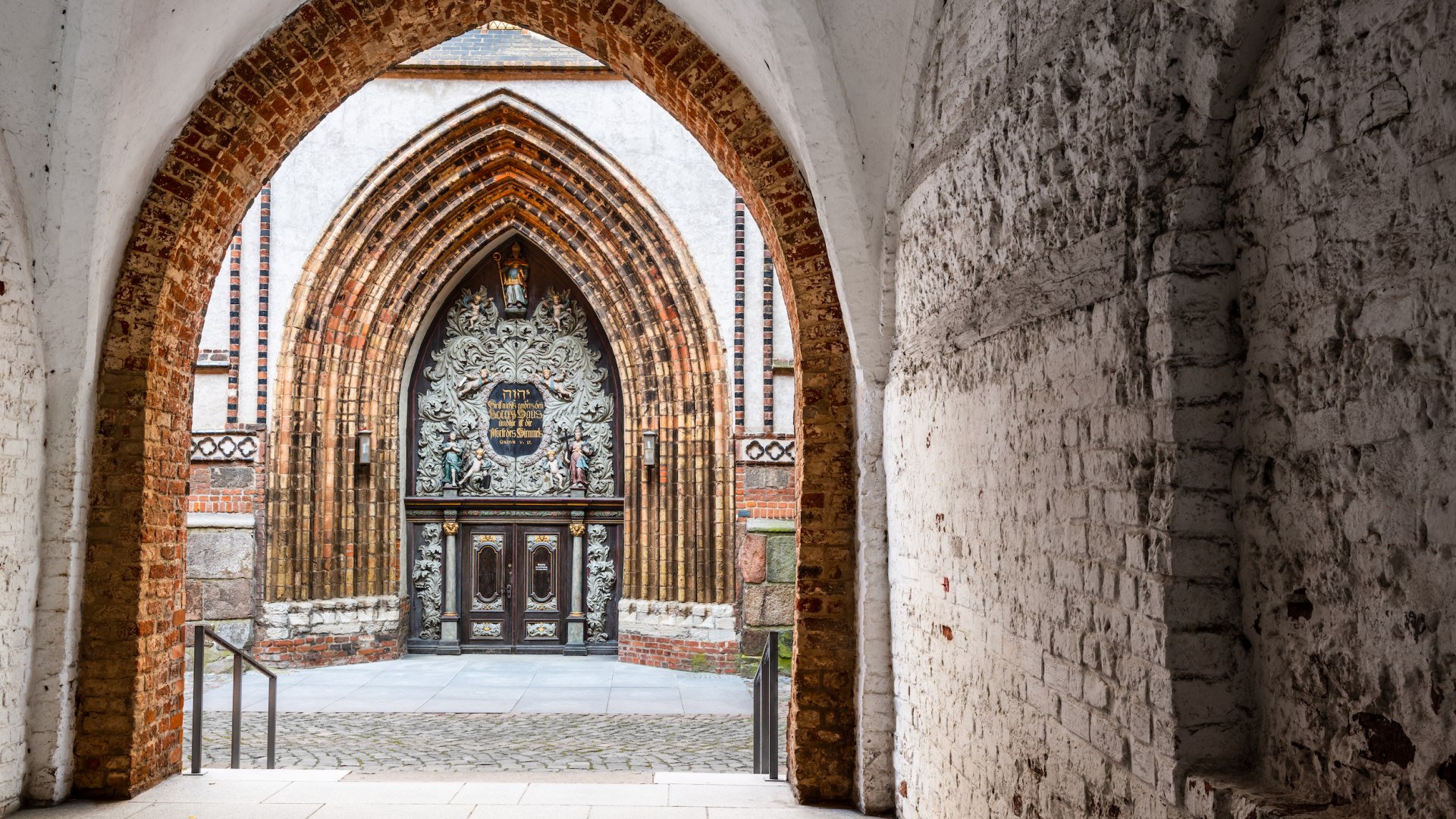 Portal zur St. Nikolai Kirche, © TMV/Tiemann