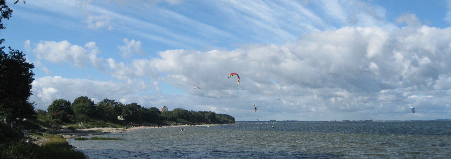 Kitesurfen in Loissin, © Tourismusverband Vorpommern e.V.