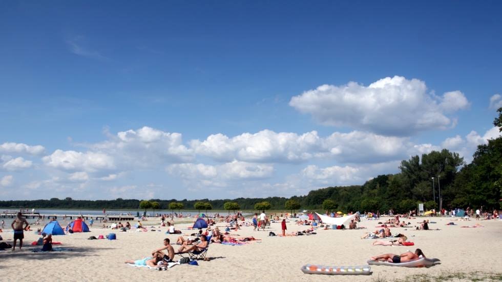 Neustädter Badesee mit Sandstrand, © TV Mecklenburg-Schwerin / Ralf Ottmann