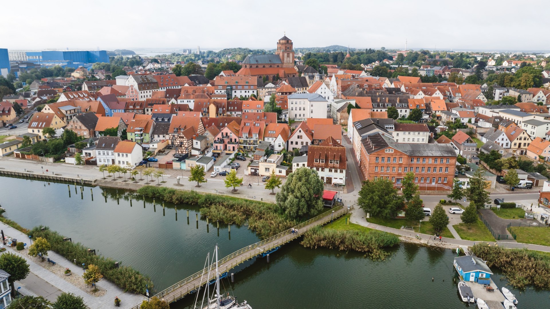 Wolgast mag sich in den letzten Jahrhunderten verändert haben. Doch der Geist der Romantik ist noch zu spüren., © TMV/Gross