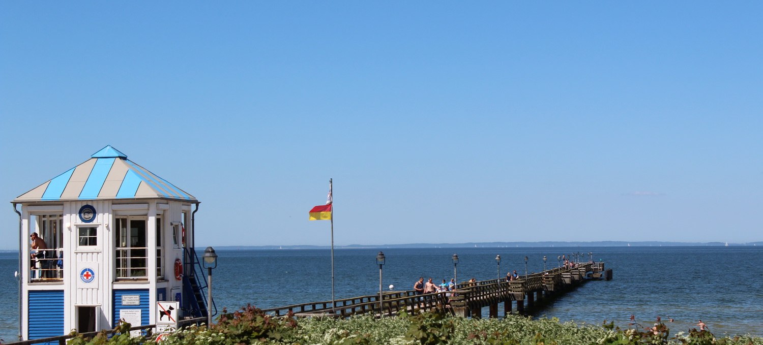 Das Wahrzeichen vom Seebad Lubmin - Die Seebrücke, © TVV-Wiegert