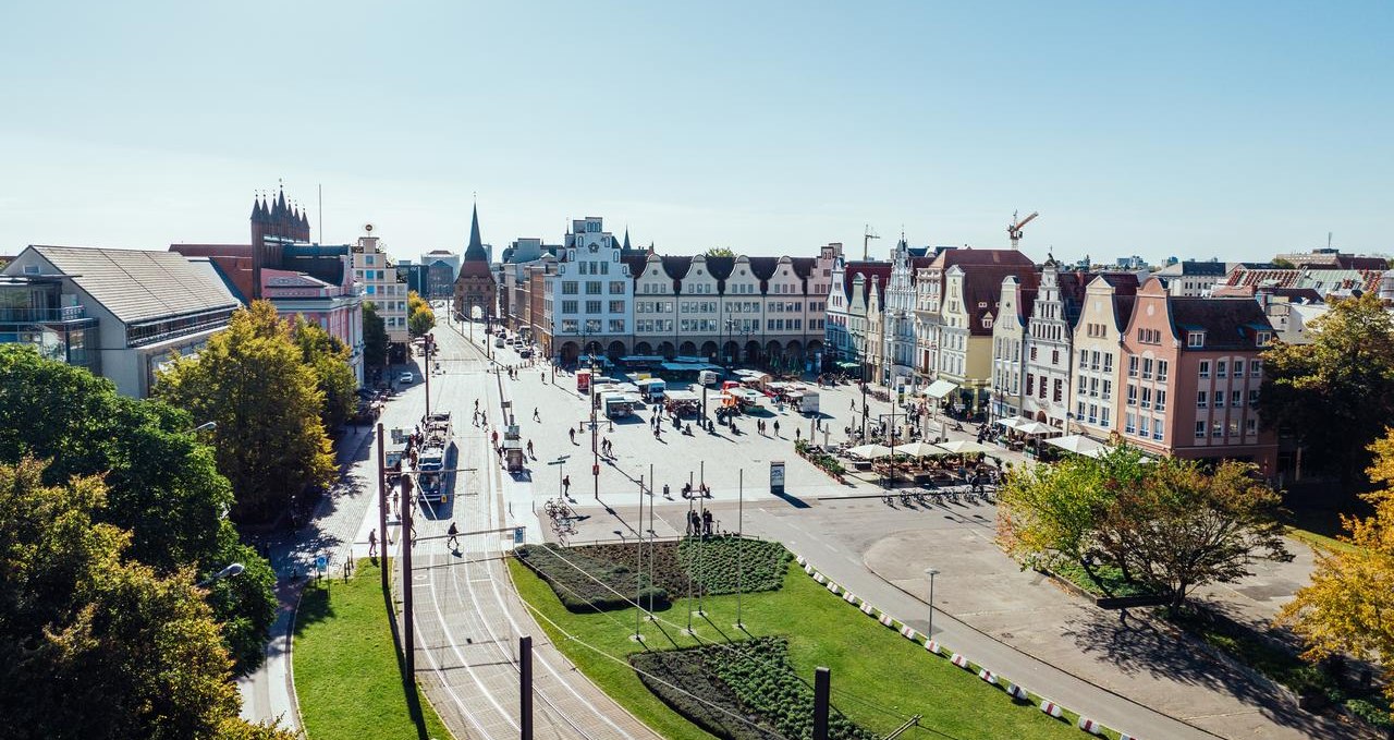 Neuer Markt Rostock Altstadt, © TMV/Gänsicke