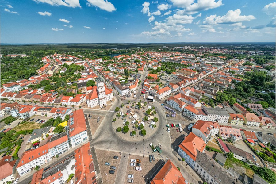 Barocke Stadtanlage, © Stadt Neustrelitz/Rebekka Hedtke