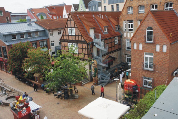 Hopfenmarkt Rostock, © GBSE-GmbH