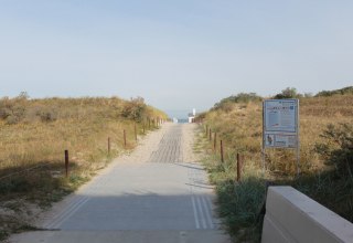 Barrierefreier Strandaufgang 14 in Warnemünde, © TZRW