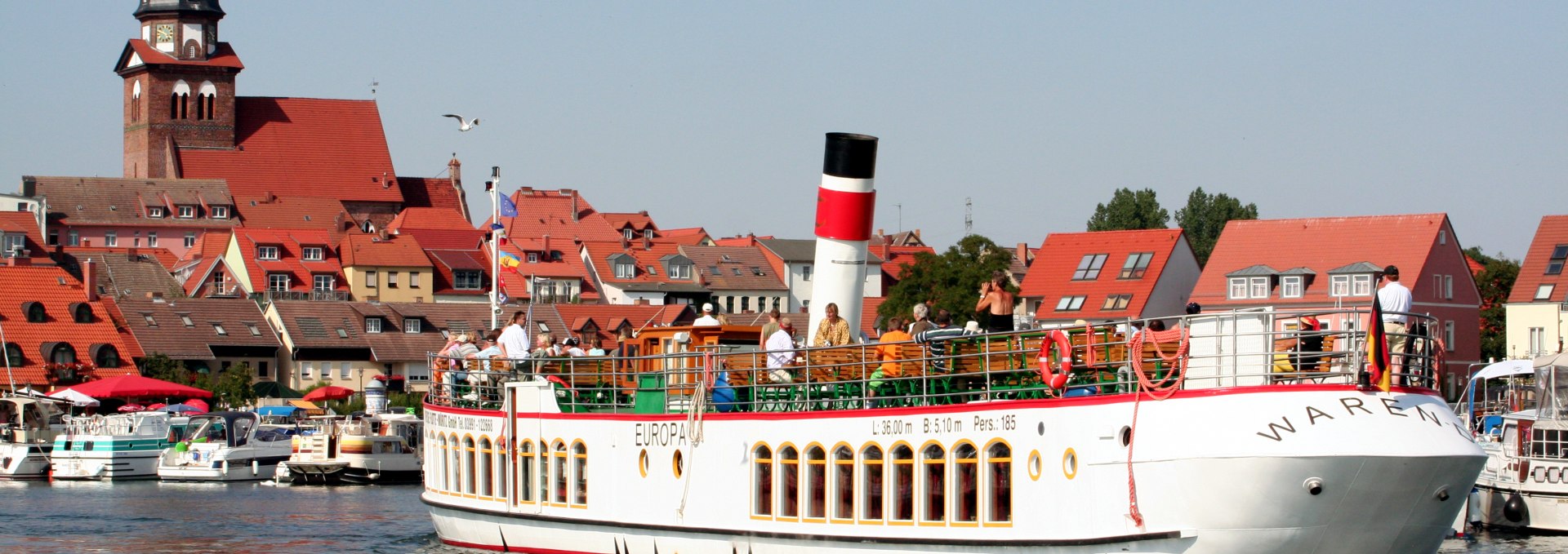 Europa Stadt, © Weisse Flotte Müritz