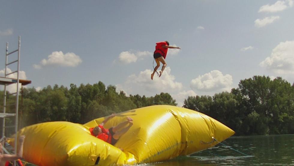 Funsport, Abflug vom Blob, © Abenteuer in Mecklenburg-Vorpommern