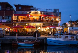 Blick auf das CASA MIA bei Nacht, © Casa Mia Restaurant