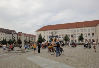 Marktplatz in Pasewalk, © Nicole Spittel