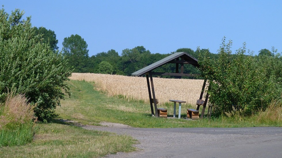 Idyllisch an einem Feld gelegen - Natur pur, © Ummanz-Information/Bordych