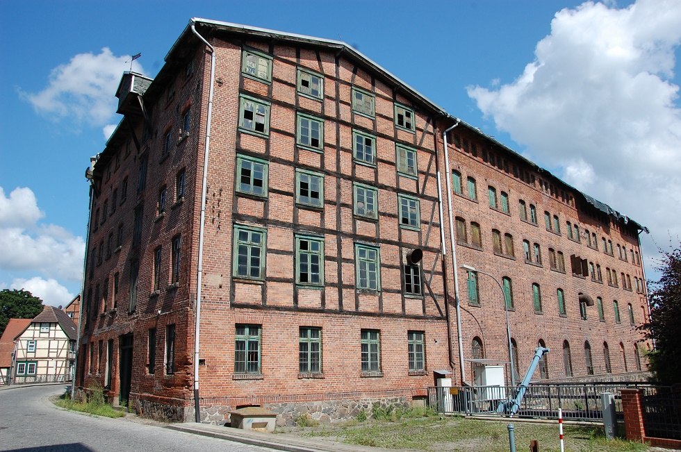 Der Mühlenkomplex wurde unter Carl Bolbrügge mehrfach erweitert., © Gabriele Skorupski