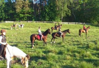 Mit dem Verein MP Horse Stables Dobbertin einen Wanderritt in der Gruppe genießen, © MP Horse Stables Dobbertin/ Maria Michaelis