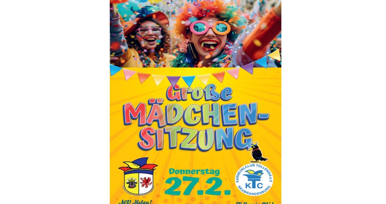 Fasching für Mädchen, © Güterbahnhof Neubrandenburg