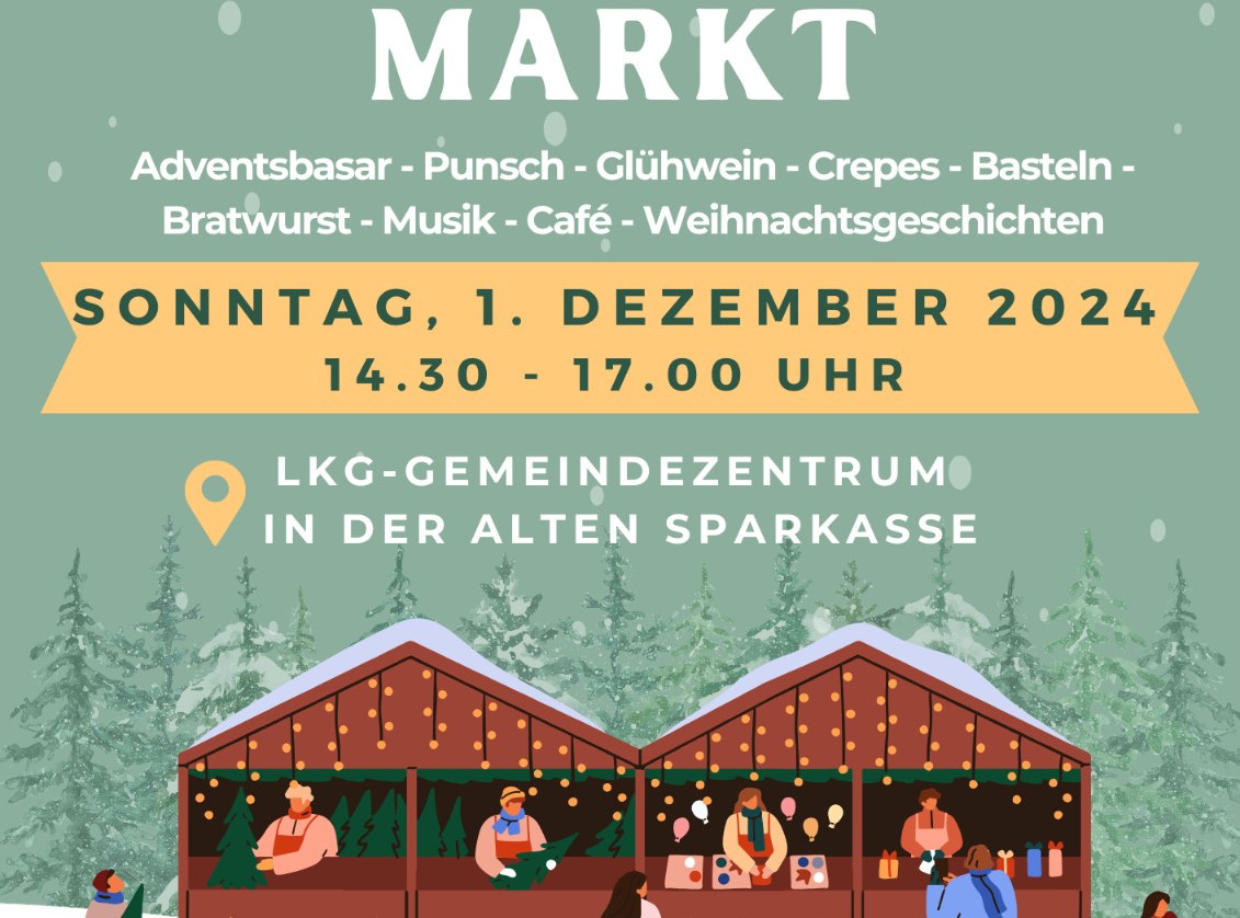 Adventsmarkt-Flyer, © Ina Broers