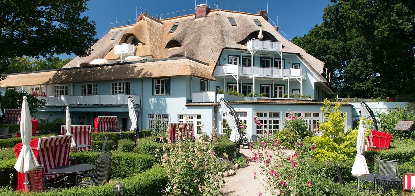 Hotel Fischerwiege mit Frühstücksgarten, © Arnt Löber