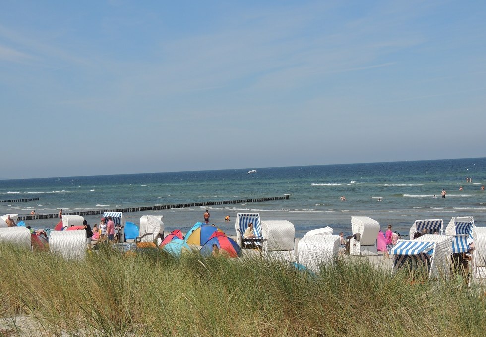 Blick zum Strand, © Kurverwaltung Insel Poel