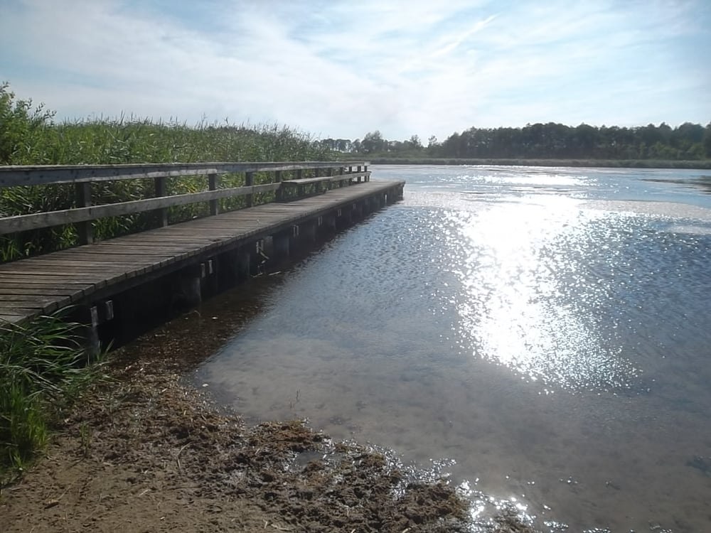 Neu Heindener See mit Badesteg, © Mostro A.S. Hamburg