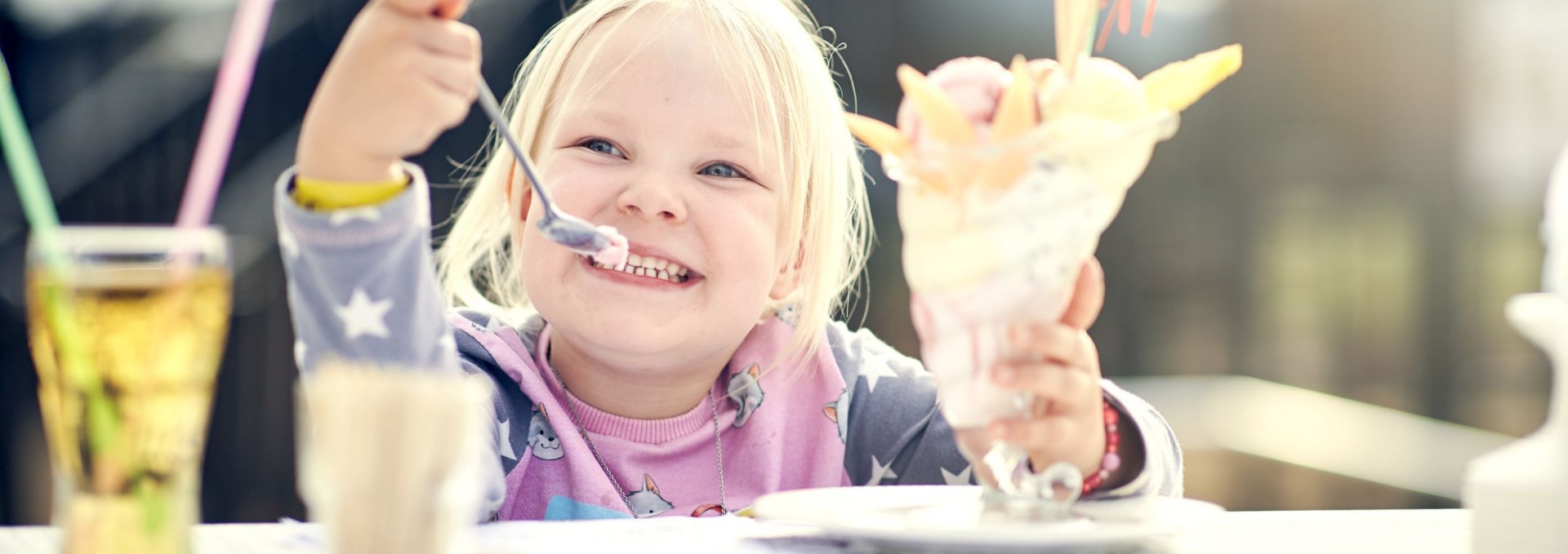 Lecker Eis essen, © Van der Valk Linstow