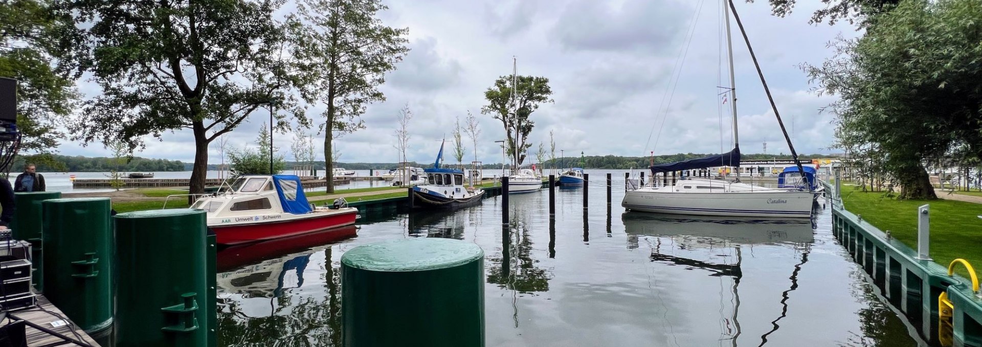 Insel Kaninchenwerder - Hafenbecken, © LHSN/Michaela Christen