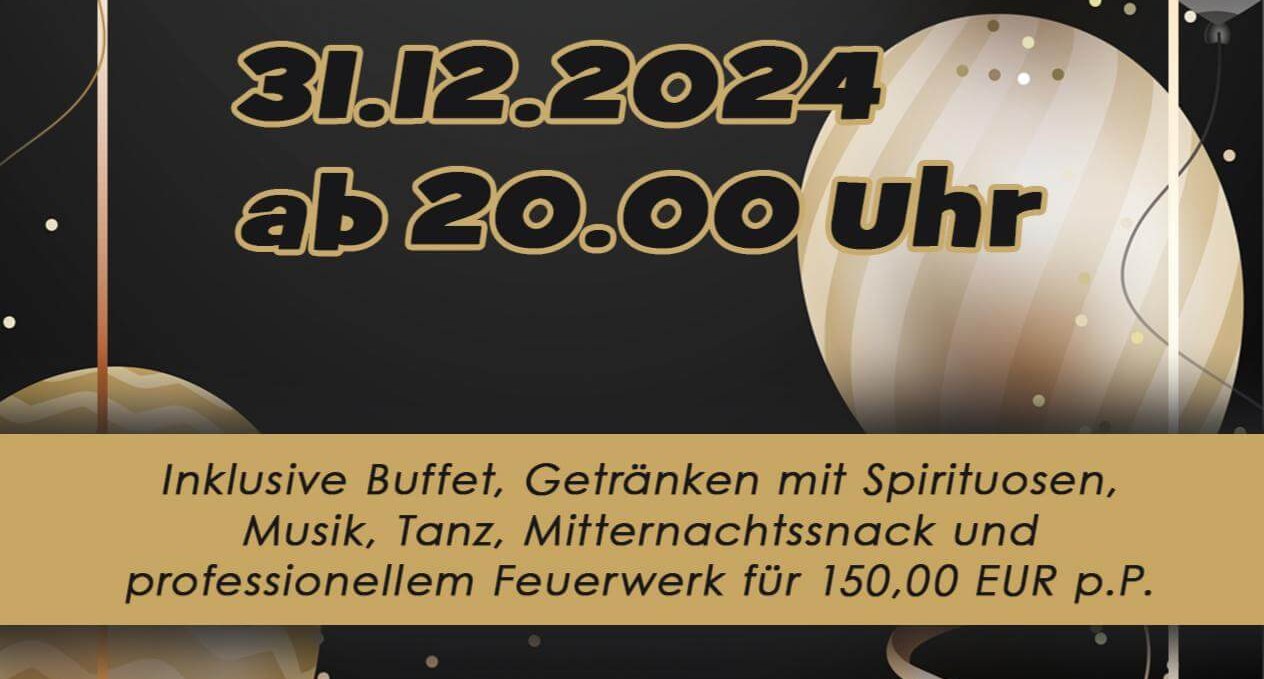 Silvesterparty im Golfpark Strelasund, © Golfpark Strelasund